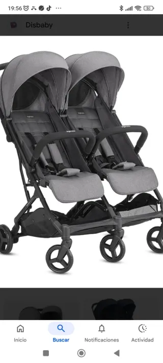 Carro gemelar Inglesina