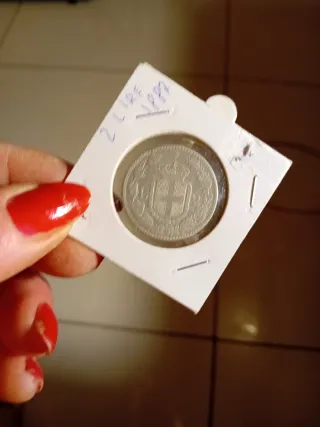 Moneta 2 Lire 1887