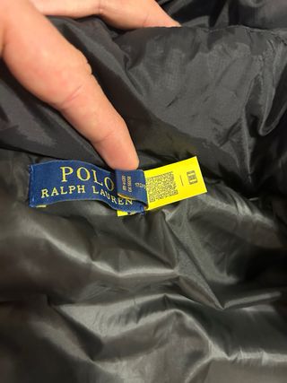 Chaqueta Polo Ralph Lauren Negra Talla S