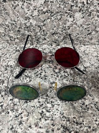 Gafas de sol redondas con lentes de colores
