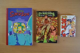 Simpson, ExMachina y Samurai Deeper Kyo