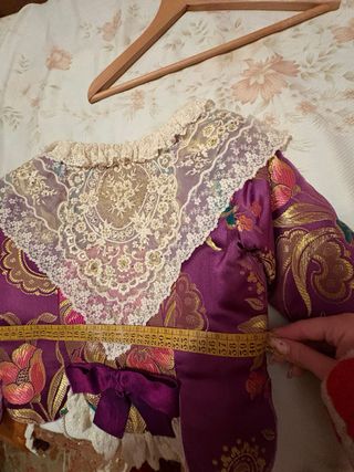 Traje Fallera Adulta Morado