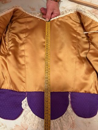 Traje Fallera Adulta Morado