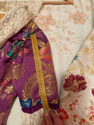 Traje Fallera Adulta Morado