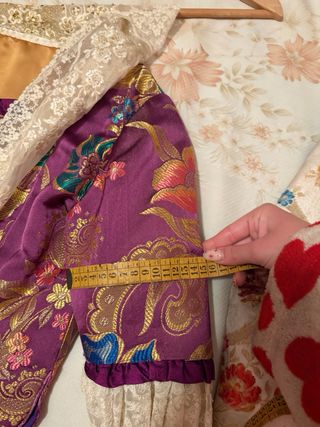 Traje Fallera Adulta Morado