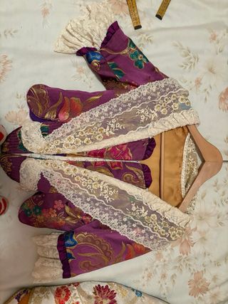 Traje Fallera Adulta Morado