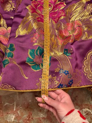 Traje Fallera Adulta Morado