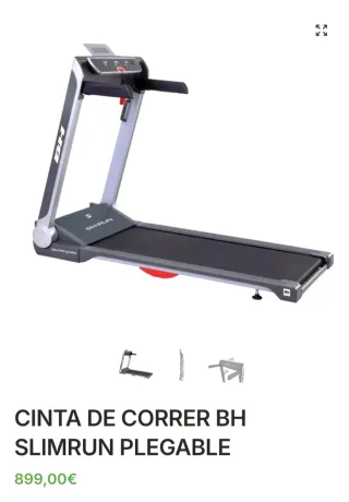 Cinta de correr BH SlimRUN