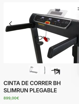 Cinta de correr BH SlimRUN