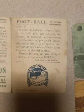 Cromos antiguos chocolates SIMON