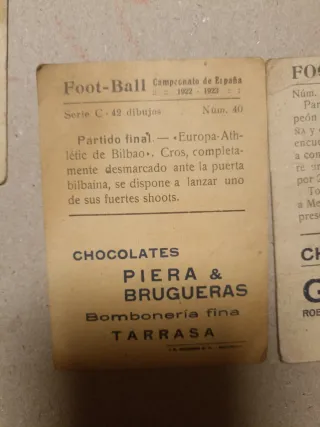 Cromos antiguos chocolates SIMON