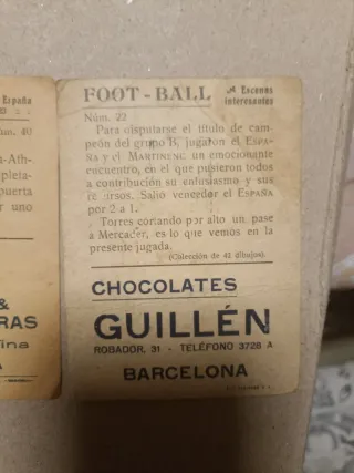 Cromos antiguos chocolates SIMON