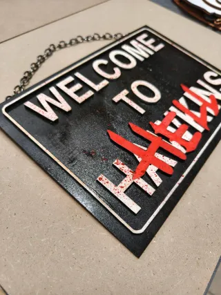 Targa da muro Stranger Things