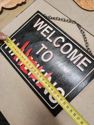 Targa da muro Stranger Things