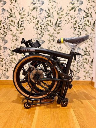 Bicicleta Plegable SUNHIRA Negra