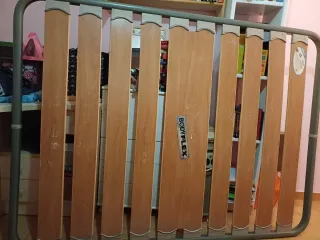 Somier láminas madera 135cm sin patas