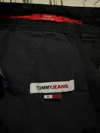 Calças Cargo Tommy Jeans Pretas