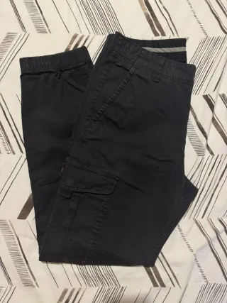 Calças Cargo Tommy Jeans Pretas