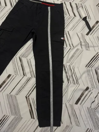 Calças Cargo Tommy Jeans Pretas
