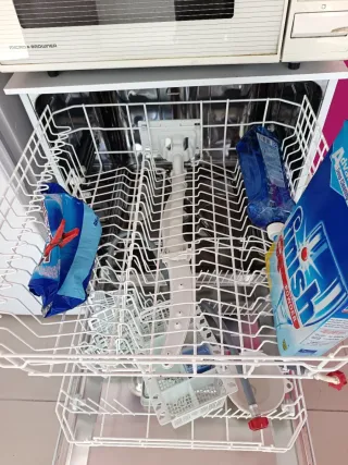 Frigorífico, Lavavajillas y Microondas