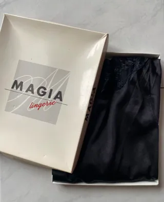 Sottoveste Vintage nero tg 3  Magia Lingerie