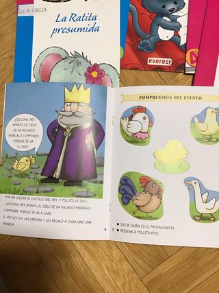 Pack de libros trasicionales infantiles . Son 15
