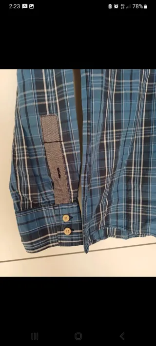 Camisa cuadros urban heritage Talla S