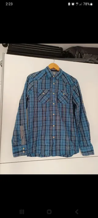 Camisa cuadros urban heritage Talla S