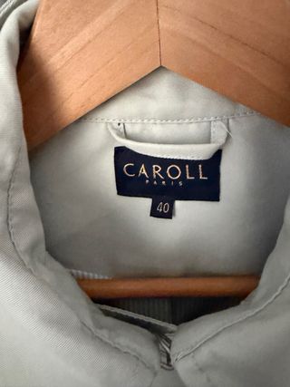 Gabardine Caroll Bege Tamanho L