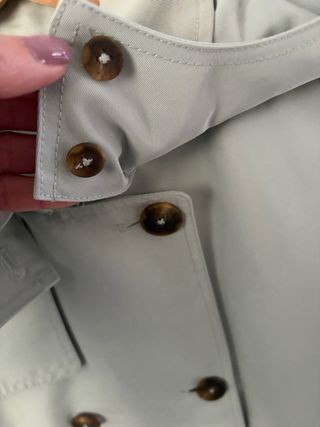 Gabardine Caroll Bege Tamanho L