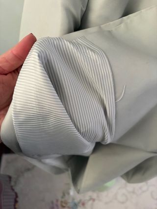 Gabardine Caroll Bege Tamanho L