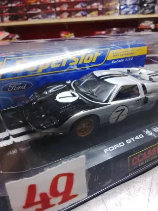 Scalextric Ford GT40 Clásico Escala 1:32 superslot