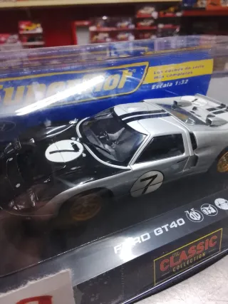 Scalextric Ford GT40 Clásico Escala 1:32 superslot