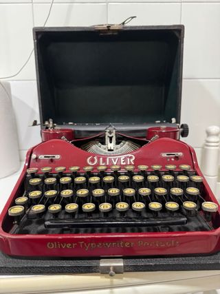 Máquina de escribir Oliver vintage