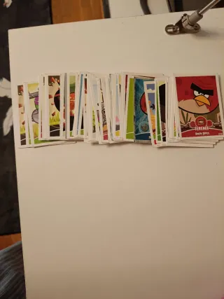 Lote cartas cromos coleccionables