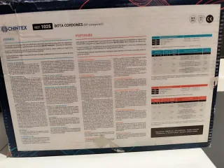 Botas de seguridad negras y azules