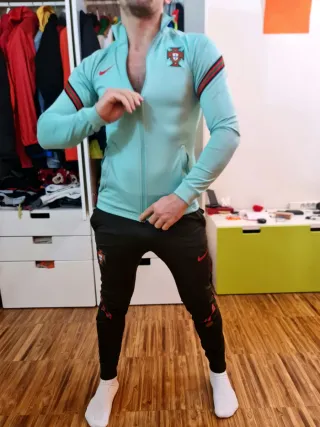 Tuta Nike Portogallo Azzurro e Nero