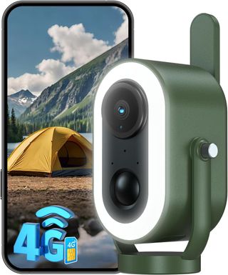 Cámara Seguridad 4G LTE 2K Portátil Nueva