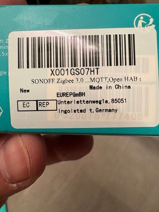 SONOFF Zigbee 3.0 USB Dongle Plus