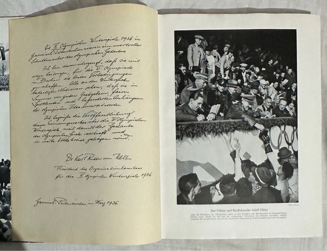 Olimpiadas de Berlín 1936. Lote. Leni Riefenstahl.