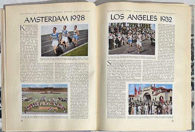 Olimpiadas de Berlín 1936. Lote. Leni Riefenstahl.