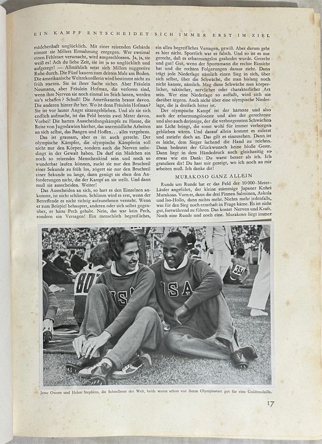 Olimpiadas de Berlín 1936. Lote. Leni Riefenstahl.