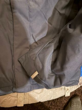 Chaqueta O'Neill esquí gris y azul