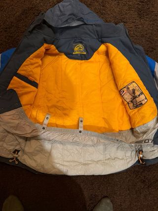 Chaqueta O'Neill esquí gris y azul