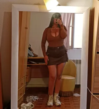 Body Zara manga larga café