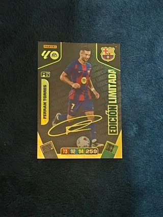 Cromo Panini Ferran Torres Edición Limitada