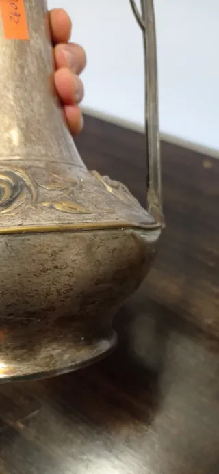 Coppia vasi Art Nouveau Kayserzinn