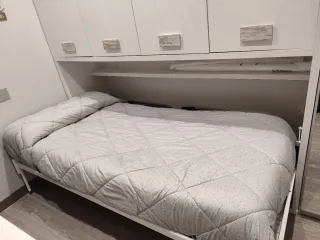 Armario Cama Abatible Horizontal 90 y escritorio