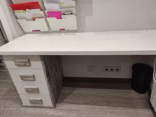 Armario Cama Abatible Horizontal 90 y escritorio