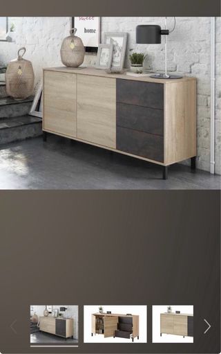 Aparador nuevo embalado Forés Brooklyn